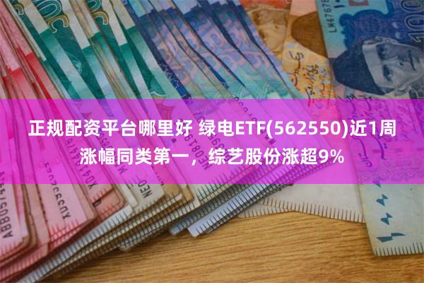 正规配资平台哪里好 绿电ETF(562550)近1周涨幅同类第一，综艺股份涨超9%